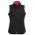 Ladies Geneva Vest - Black / Red