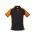 Ladies Nitro Polo - Black / Orange / White
