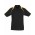 Mens Triton Short Sleeve Polo - Black / Gold / White