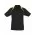 Triton Mens Short Sleeve Polo - Black / Gold / White