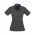 Ladies Jet Polo - Silver Grey/Cyan