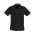 Mens Jet Polo - Black / Cyan Blue