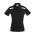 Womens United Short Sleeve Polo - Black/White