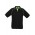 Mens Fusion Polo - Black/Fluro Lime