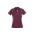 Womens Razor Short Sleeve Polo - Maroon / White