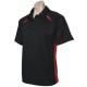 Mens Splice Short Sleeve Polo