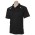 Kids Splice Short Sleeve Polo - Black / White