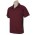 Kids Splice Short Sleeve Polo - Maroon / Black