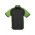 Mens Nitro Short Sleeve Shirt - Black / Green / White