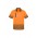 Mens Hi Vis Tracks Short Sleeve Polo - Orange/Charcoal