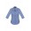Womens Newport 3/4 Sleeve Shirt - Navy