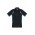 Kids Renegade Short Sleeve Polo - Black / Teal / Silver