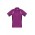 Kids Renegade Short Sleeve Polo - Magenta / Black / Silver