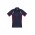 Mens Renegade Short Sleeve Polo - Navy / Red / Silver