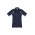 Kids Renegade Short Sleeve Polo - Navy / White / Silver