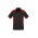 Mens Rival Short Sleeve Polo - Black / Red