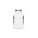 Mens Renegade Singlet - White / Black / Silver