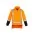 Mens TTMC-W23 Polar Fleece Pullover - Orange
