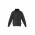 Unisex 1/4 Zip Brushed Fleece Pullover - Charcoal / Black