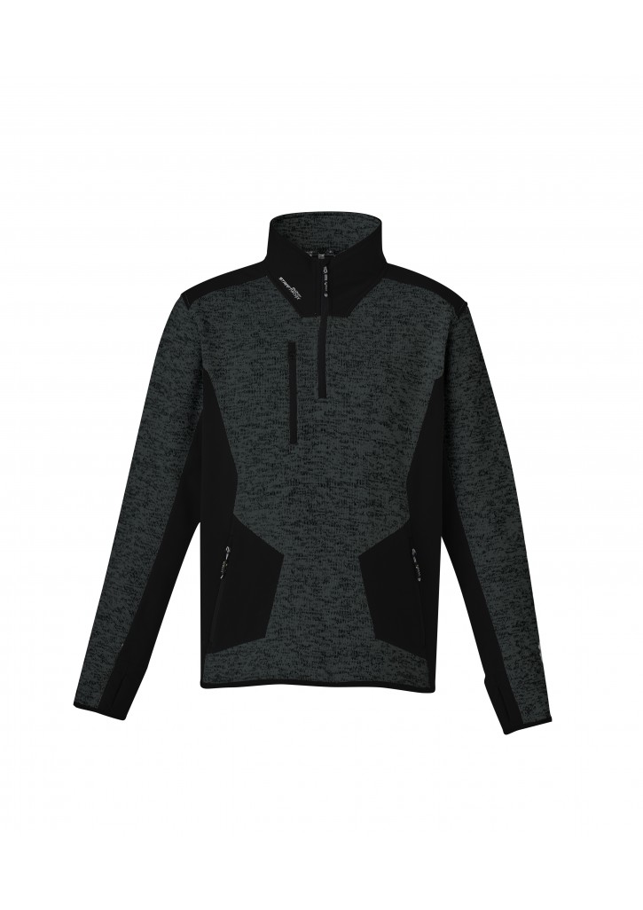 Unisex Streetworx Reinforced Knit 1/2 Zip Pullover