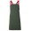 Cross Back Canvas Apron (Without Straps) 78 x 85cm - Army Green