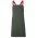Cross Back Canvas Apron (Without Straps) 78 x 85cm - Army Green