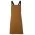 Cross Back Canvas Apron (Without Straps) 78 x 85cm - Tan