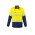 Mens Rugged Cooling Hi Vis Segmented Tape Long Sleeve Shirt - Yellow